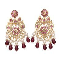 Wedding Earring |Gold plated Earring | Kundan Earrings |Traditional Earring |Kundan Sparkle Earring | Party Wear| Gift for her.