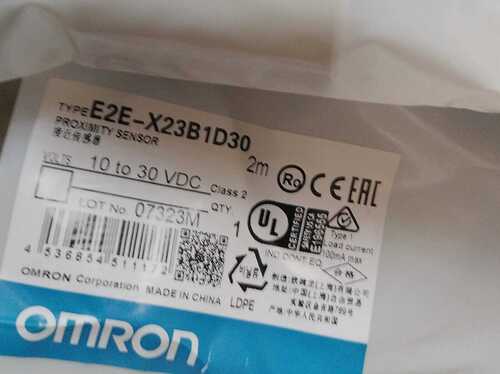 OMRON PROXIMITY SENSOR, E2E-X23B1D30