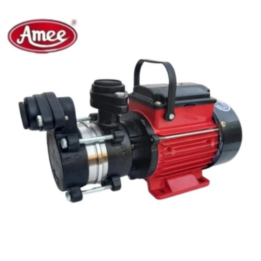 Power Plus-1 Self Priming Monoblock Pump - Mild Steel, 42m Head Size, 40 LPM Flow Rate, Black-Red Color, High Pressure Electric Power, Easy Maintenance