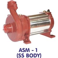 Ss Open Well Submersible Monoblock Pump - Color: Silver