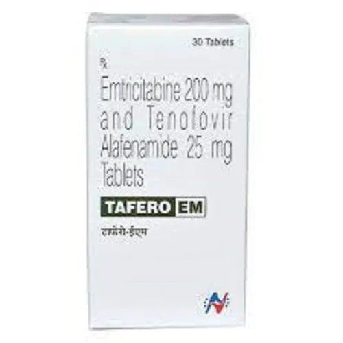 Emtricitabine 200mg and Tenofovir Alafenamide 25mg Tablets, 30 Tablets Bottle Pack