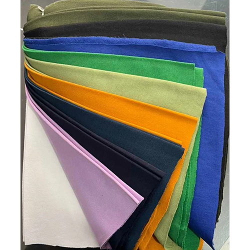 Polyester Two Thread Spun Fleece Fabric