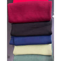 Poly Cotton Thread Fleece Fabric - 35-36 Inch Width, Multicolor Light Texture | Hand Wash Recommended, Versatile For All Seasons