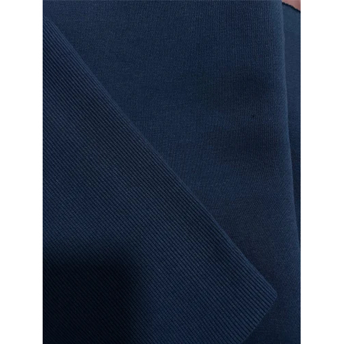 Black Cotton Fleece Fabric