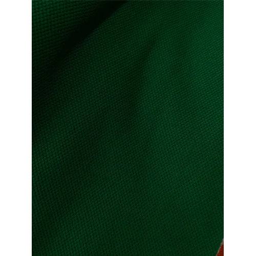 Dark Green Poly Cotton Matty Fabric - Attributes: Washable