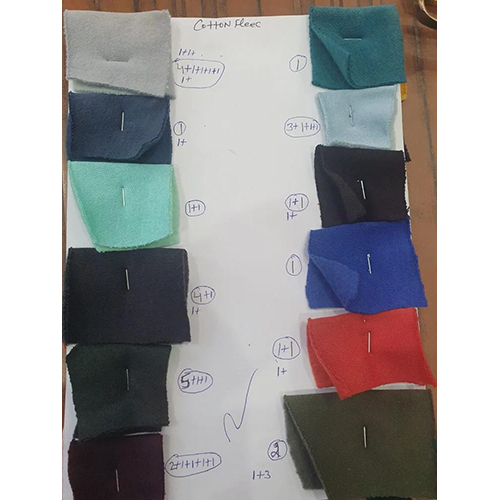 Soft Poly Cotton Fleece Fabric