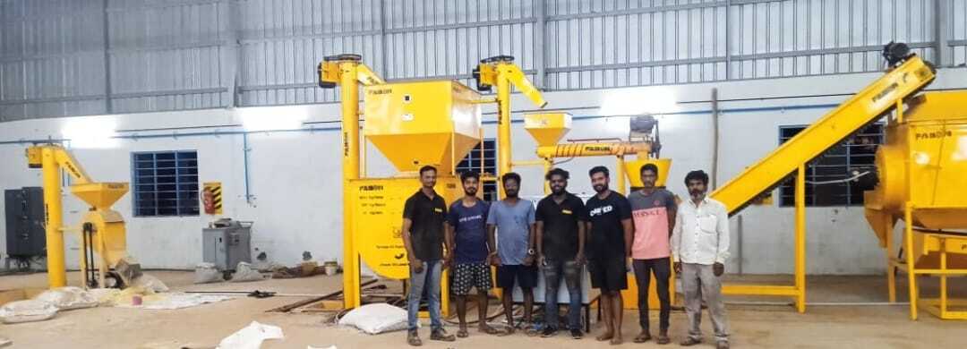 AUTOMATIC CATTLE FEED PLANT 125 KG HOUR