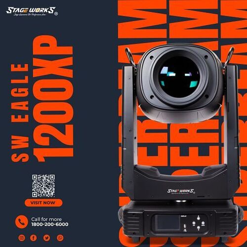 Auditorium SW Moving Head LED 1200W BSWF 4in1 with CMY+CTO IP65 Outdoor