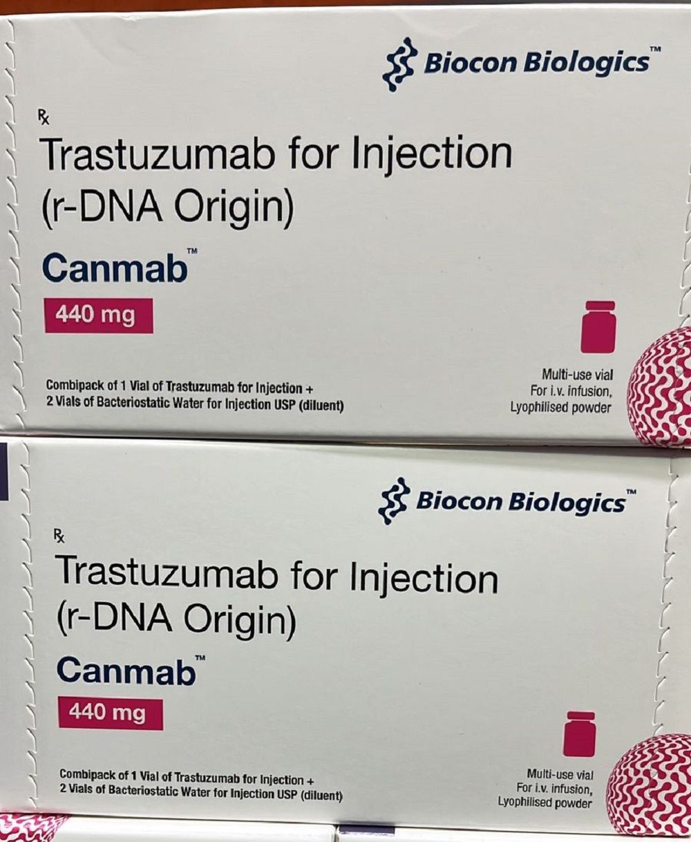 Canmab 440mg Trastuzumab Injection - Shelf Life 1 Year, Store in Cool & Dry Place