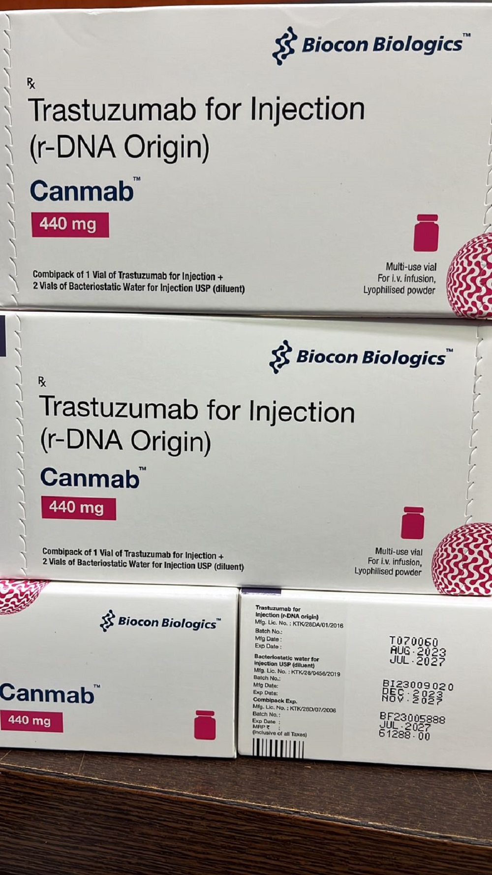 Canmab 440mg Trastuzumab injection