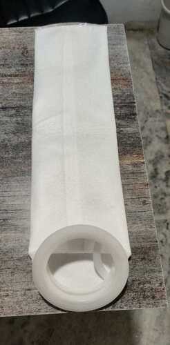 Dust Collector Filter Bag - PP Bag Filter, 4.5x20 Inches, White Color, Efficient Dust Control