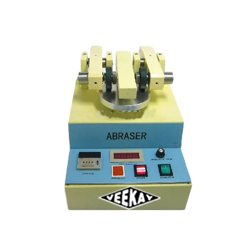 Rotary Taber Abrasion Tester - Color: Yellow