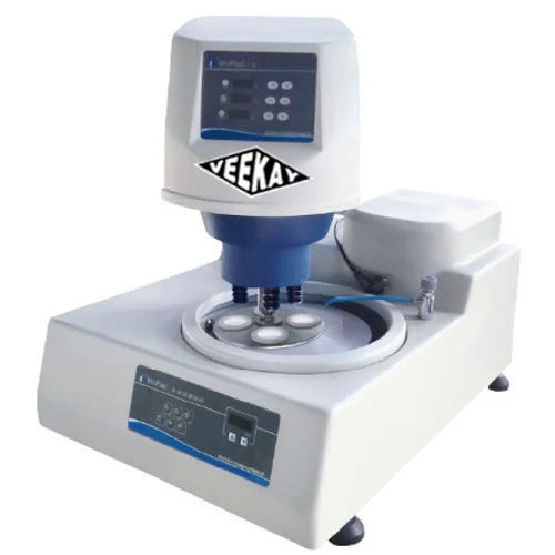 Automatic Metallography Specimen Grinding Polishing Machine - Color: White