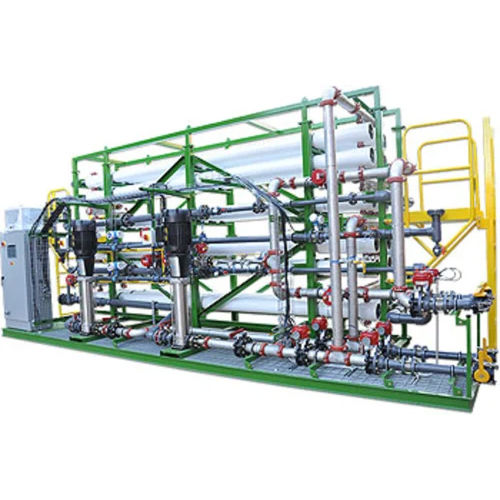 Industrial Reverse Osmosis Plant - Metal & FRP, Semi-Automatic Operation, 220-440 Volt Electric Drive, High Purity Water Solution