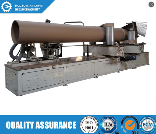 Spiral paper tube machine with large diameter up to 500mm