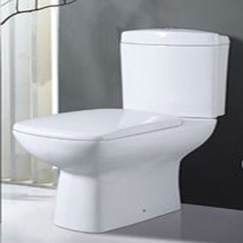 Western Toilet - Color: White