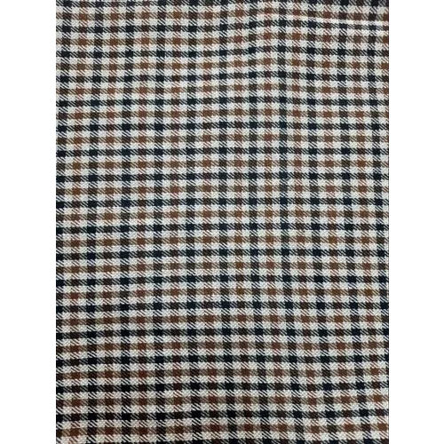 Drill Checked Fabric - Attributes: Washable