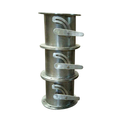 Mild Steel Guillotine Damper Valve - Application: Industrial