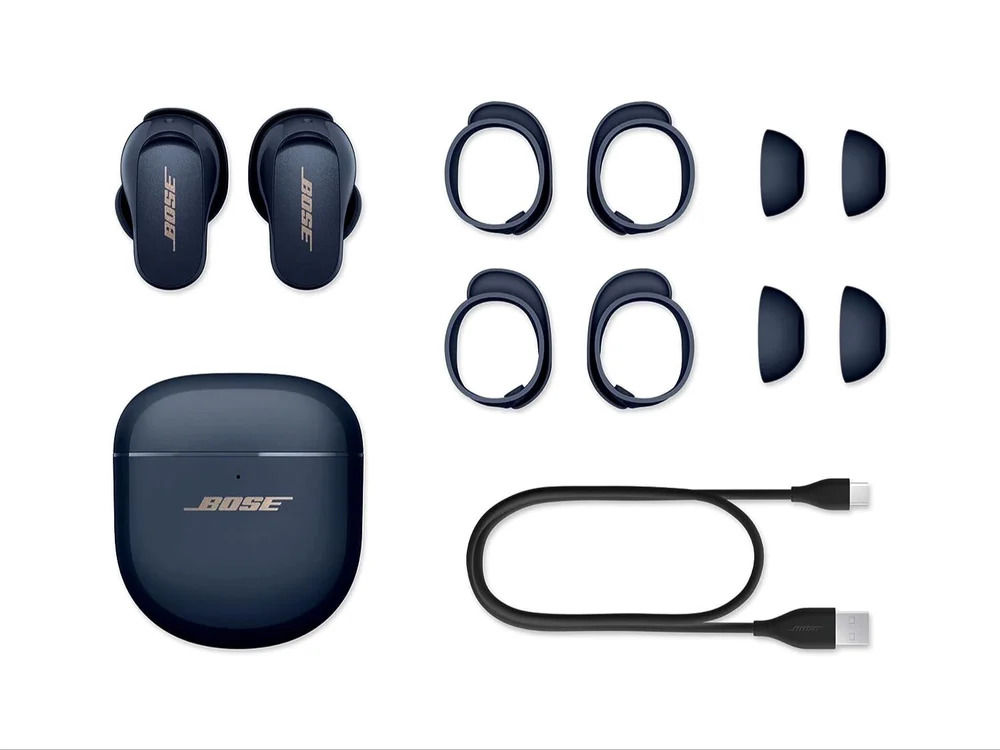 Bose New Quiet Comfort Earbuds 2 Triple Black, Mobile