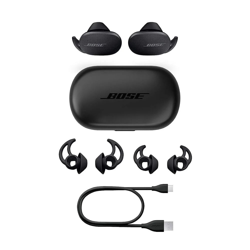 Black Bose Sport Earbuds, Mobile