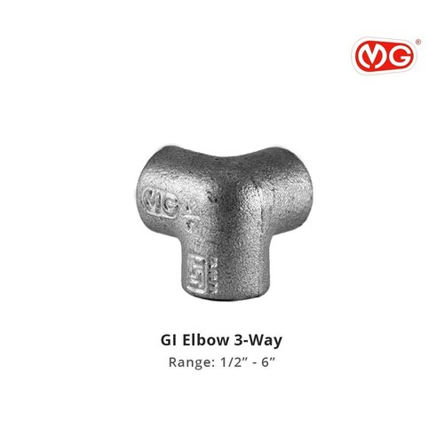 GI 3 WAY ELBOW 1/2 INCH