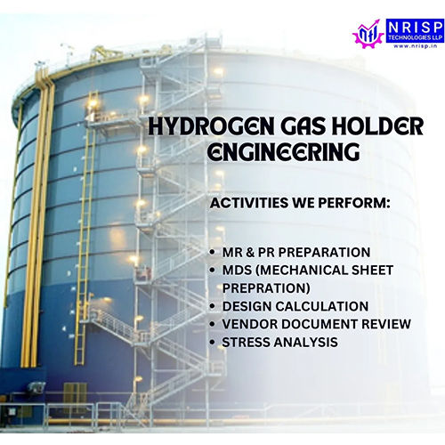 Hydrogen Gas Holder Manufacturer - Air Flow Capacity: As Per Size