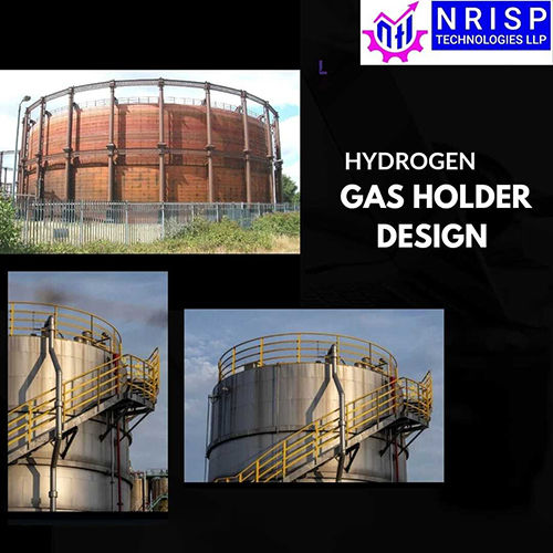 Hydrogen Gas Holder Design - Air Flow Capacity: As Per Size Cubic Meter Per Hour (M3/H)