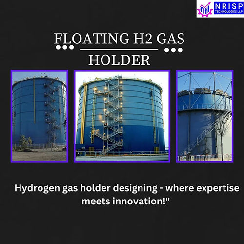 Floating H2 Gas Holder - Air Flow Capacity: As Per Size Cubic Meter Per Hour (M3/H)