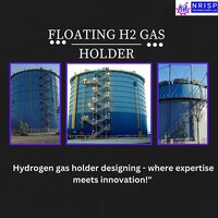 Floating H2 Gas Holder - Air Flow Capacity: As Per Size Cubic Meter Per Hour (m3/h)