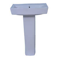 23x17 Polo Set Pedestal Sink - Color: Any Color