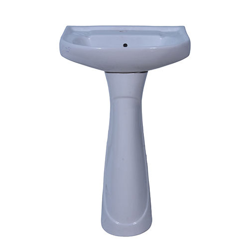 20X16 Classic Set Pedestal Sink - Color: Any Color