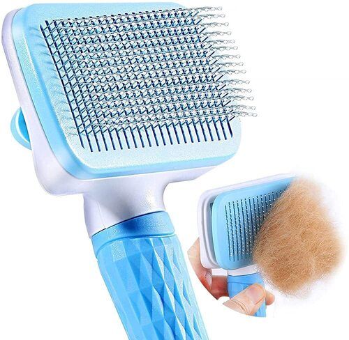 Square pet brush