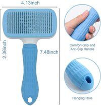 Square pet brush