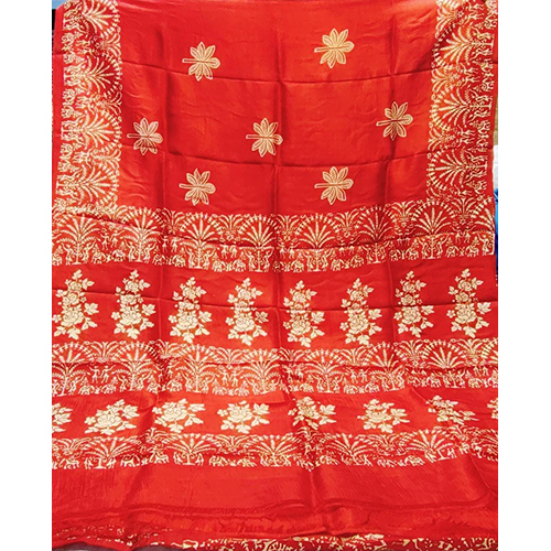 Printed Silk Saree