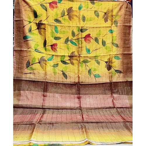 Ladies Tussar Handloom Saree