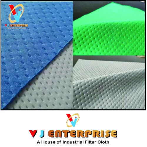 Machinery Cleaning Cloths. Lint Free Dotted Cloths - Color: Multicolor