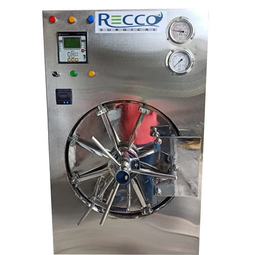 Fully Automatic Lcd Based Cylindrical Horizontal Autoclave