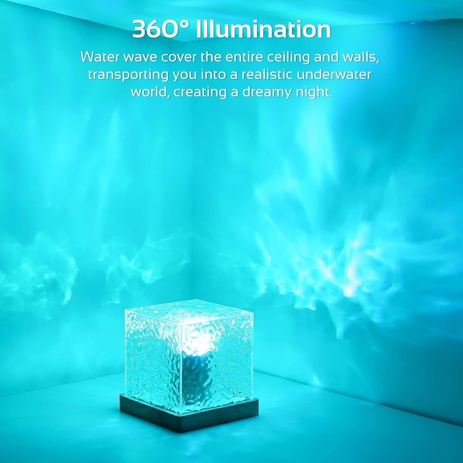 Water Ripple Night Lamp