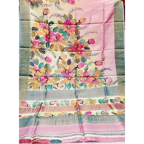 Ladies Tussar Handloom Saree