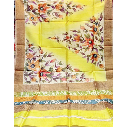Ladies Tussar Handloom Saree