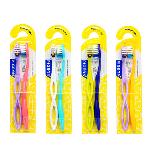 Mr White Soft Bristle Tooth Brush - Bristle Color: Different Colour