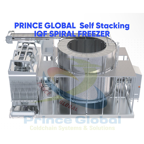 Self Stacking IQF Spiral Freezer