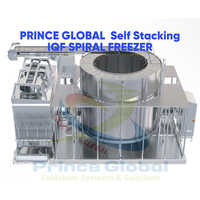 Self Stacking Iqf Spiral Freezer - Color: Silver
