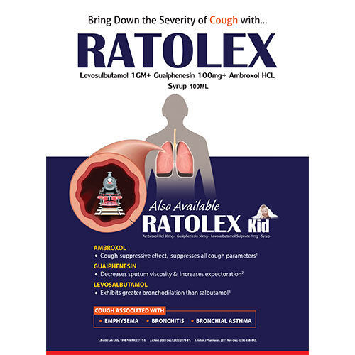 Ratolex Syrup - Drug Type: General Medicines