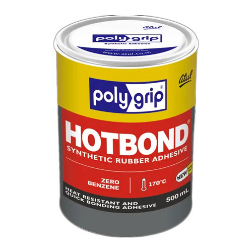 1Ltr Polygrip Hotbond Synthetic Rubber Adhesive - Application: Pvc