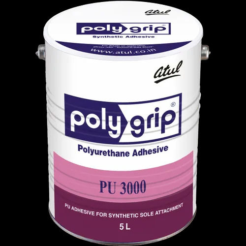 5L Polygrip Pu 3000 Polyurethane Adhesive - Application: Mild Steel