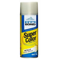 Tekbond Super Color Metallic Spray Paint - 400ml Industrial-grade Liquid, Smooth Finish For Metal And Wood