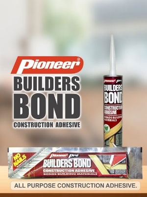 Pioneer Builders Bond Construction Adhesive - Application: Industrial