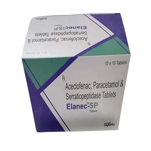 Aceclofenac Paracetamol Serratiopeptidase Tablets - Drug Type: Generic Drugs