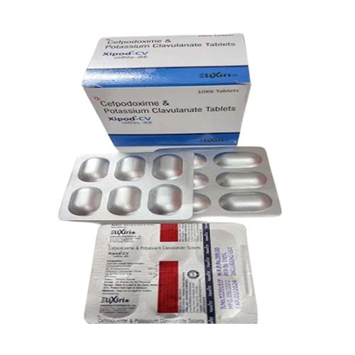 Cefpodoxime Potassium Clavulanate Tablet - Drug Type: Generic Drugs